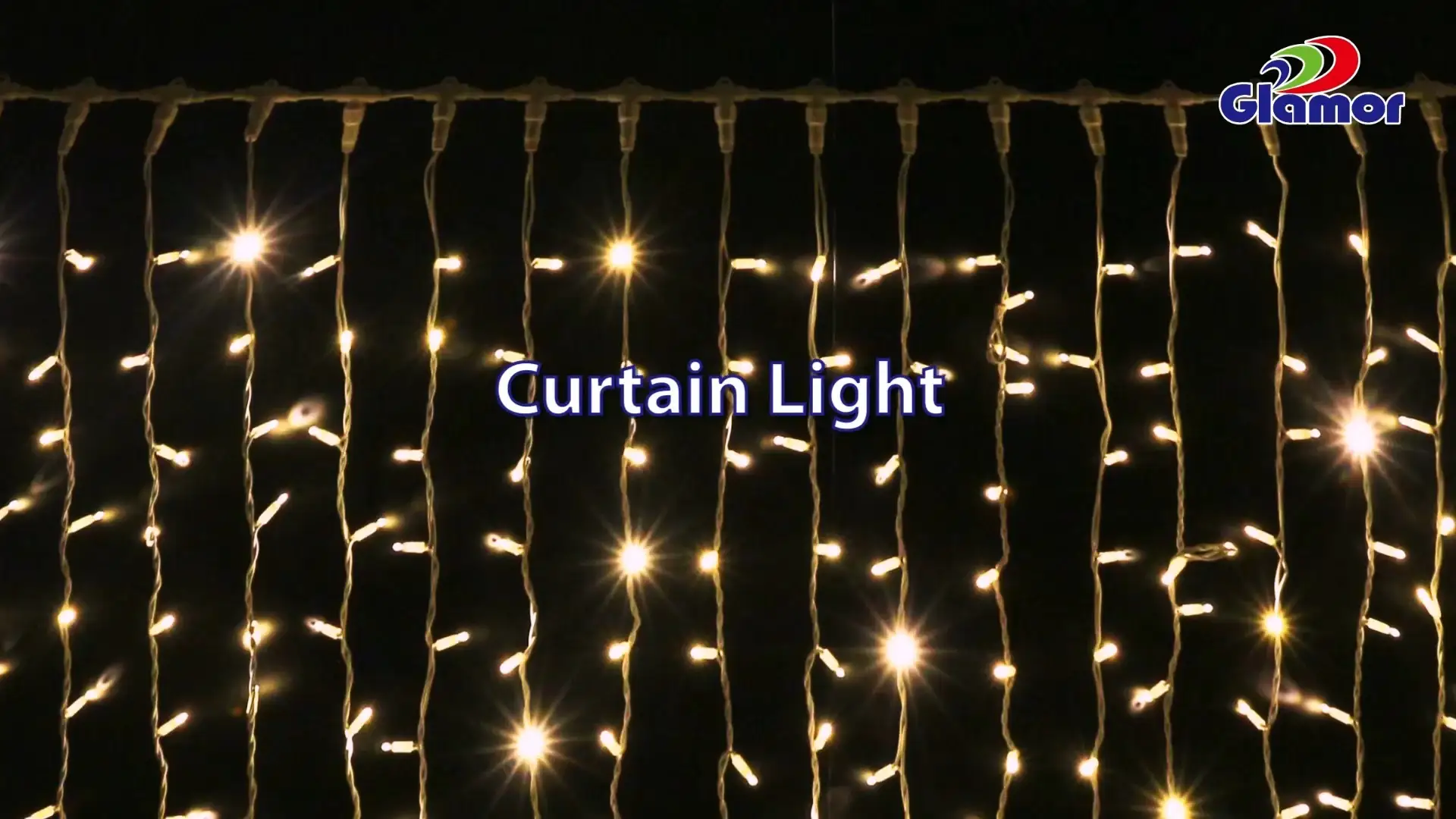 LED Curtain light chain light decorative materials IP65 waterproof products outdoor use good quality string light| Glamor 1