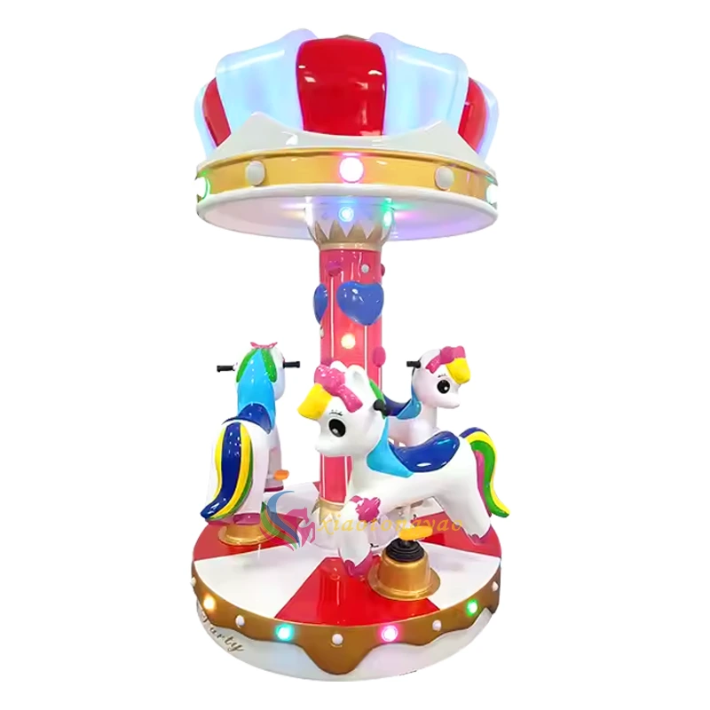 حفلة عيد الحب - دوامة خيل صغيرة لثلاثة أشخاص 1