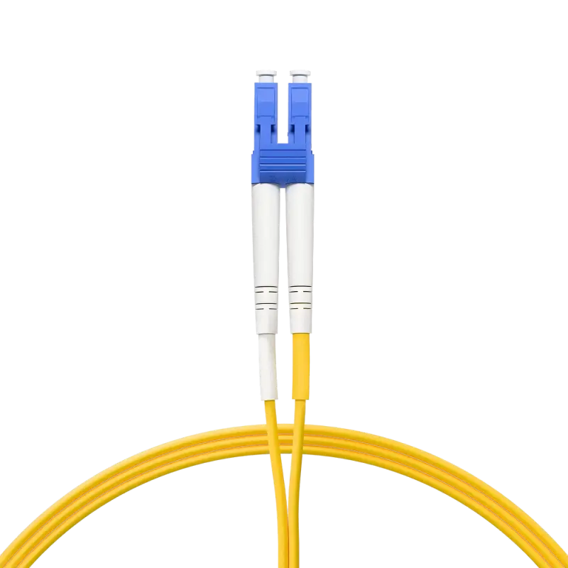 Single-mode 9/125μm OS2 APC/UPC duplex