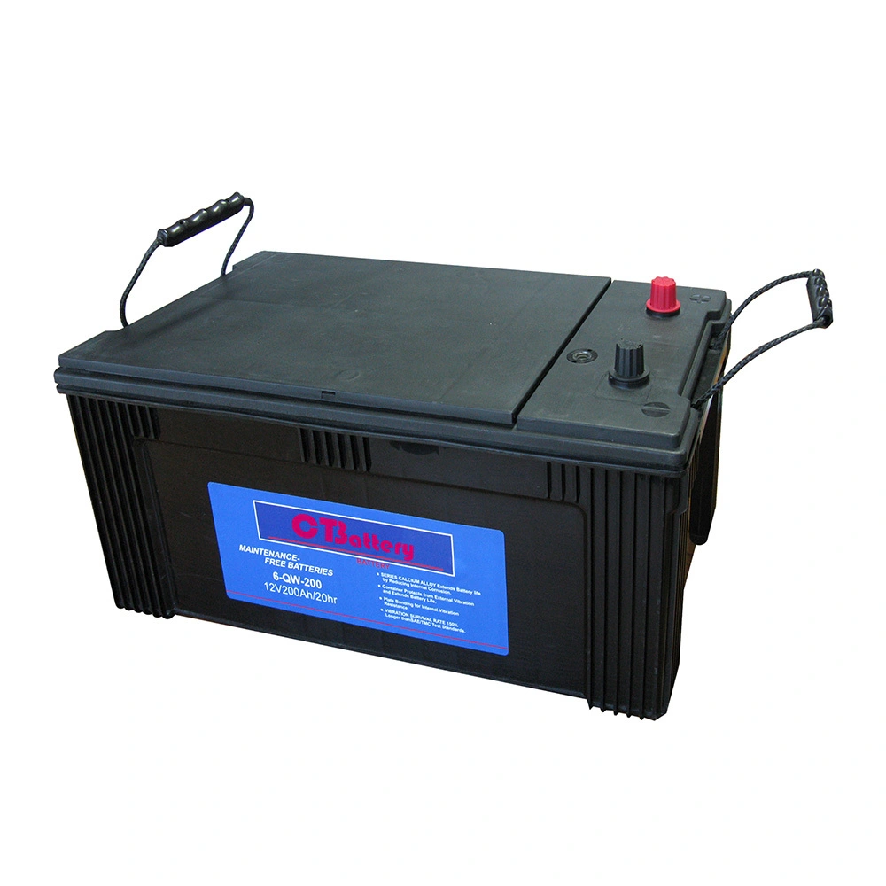 Wartungsfreie Autobatterie 6-QW-200 12V 200Ah 1