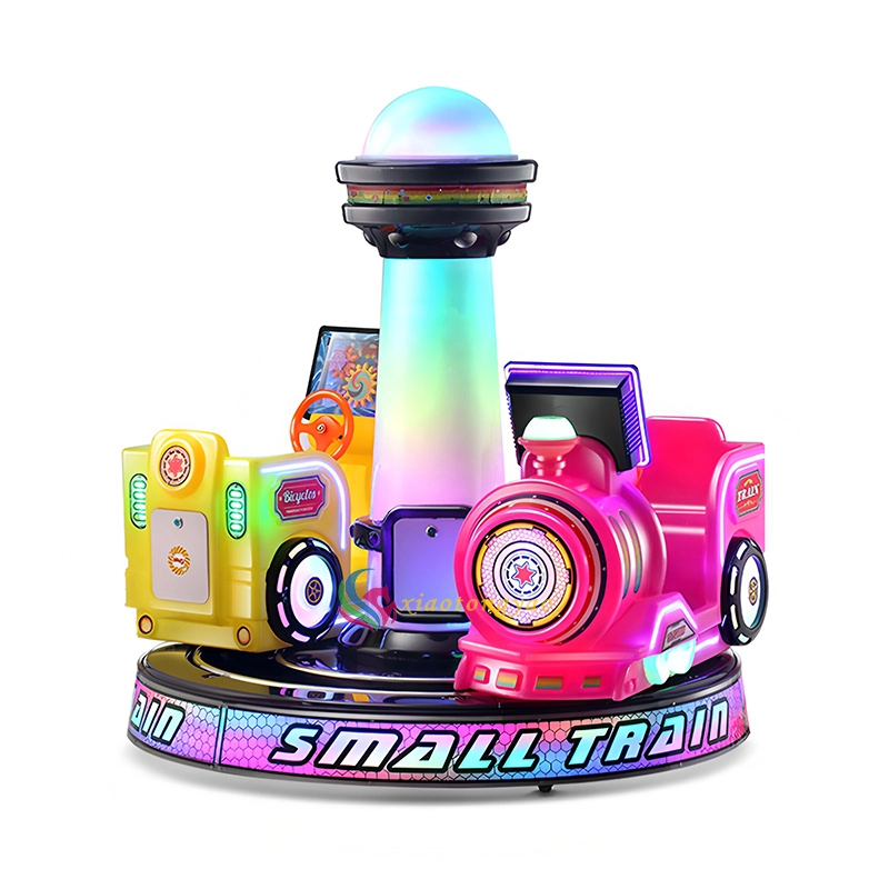 Сказочный поезд, двойной вращающийся и трясущийся вагон 1