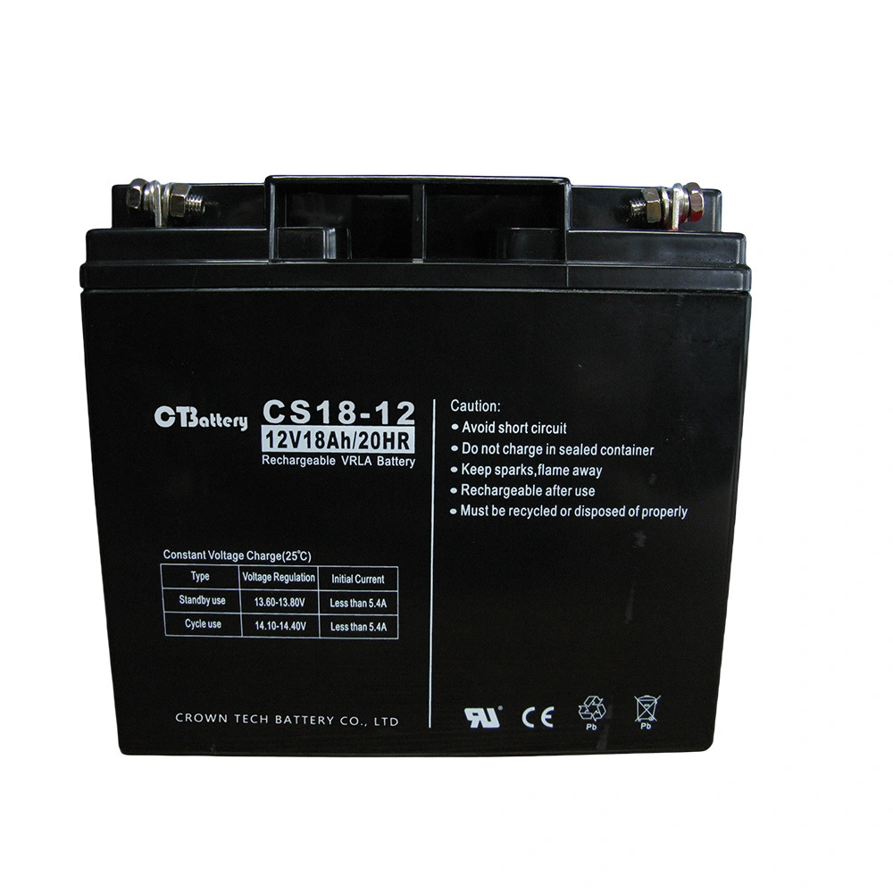 CS18-12 VRLA Standby Battery 12V 18Ah for Solar Power Systems 1