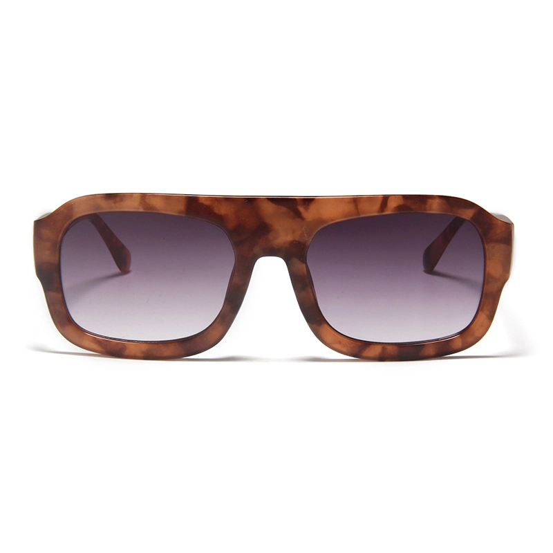 Gafas de sol de diseño para mujer con montura cuadrada extragrande personalizadas S77304, gafas de sol de lujo con protección UV400 para hombre, unisex. 1