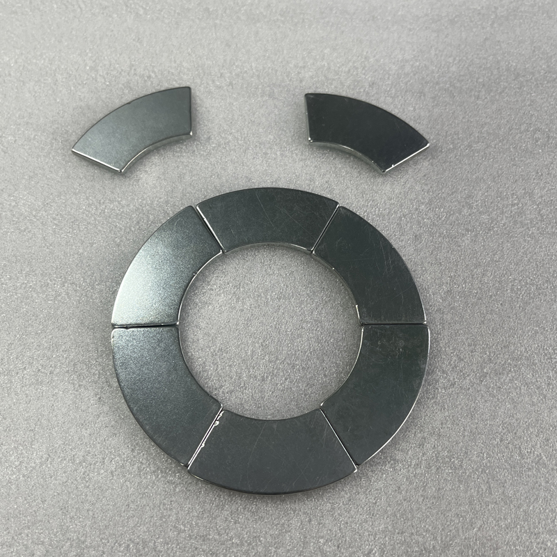 SM-03152031  3 types different size ARC Ndfeb Magnet With Zinc 4
