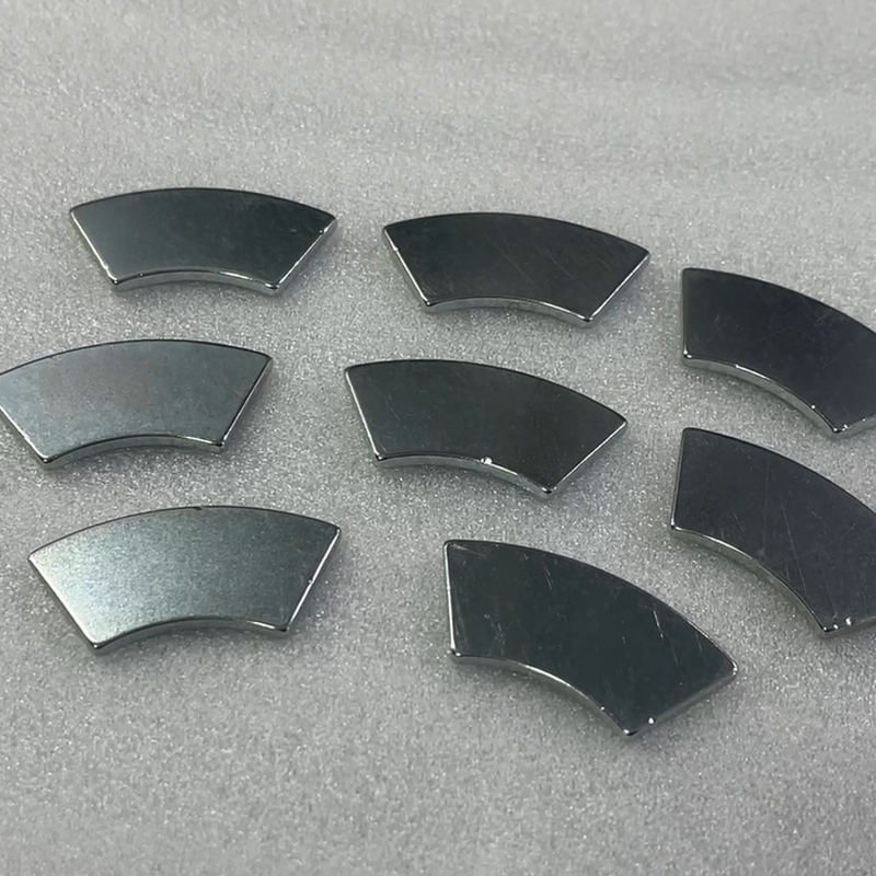SM-03152031  3 types different size ARC Ndfeb Magnet With Zinc 2
