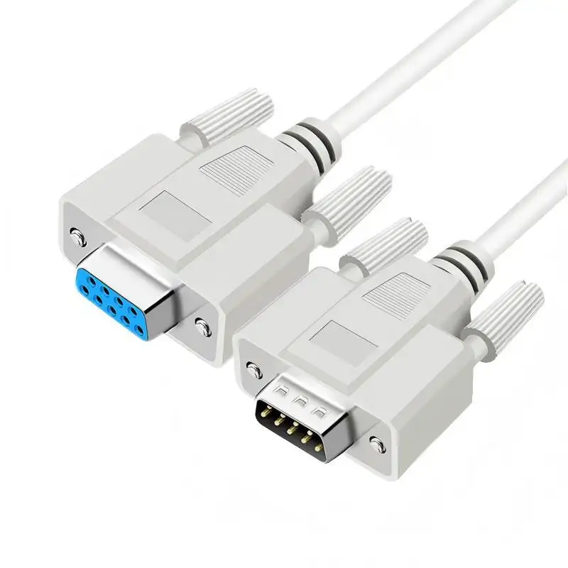 DB9 Male-to-Female RS232 Cable — Molded PVC (1)