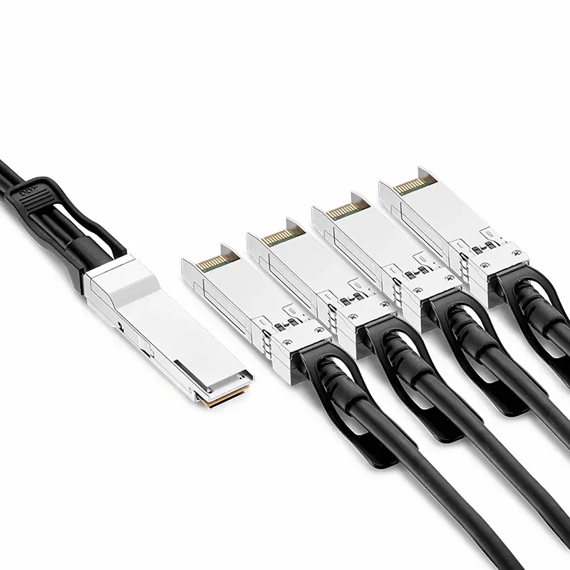 40G QSFP+ to 4x10G SFP+ Passive DAC Breakout Cable（1）