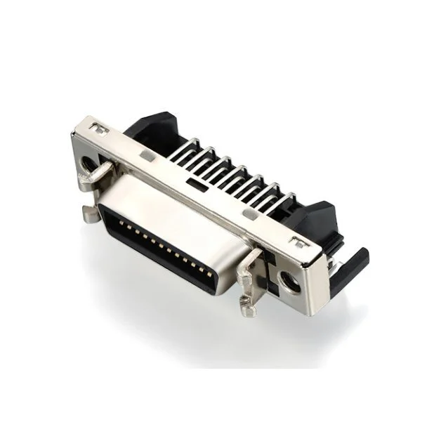 Conector hembra en ángulo recto SCSI CN Iron de 26 pines 1