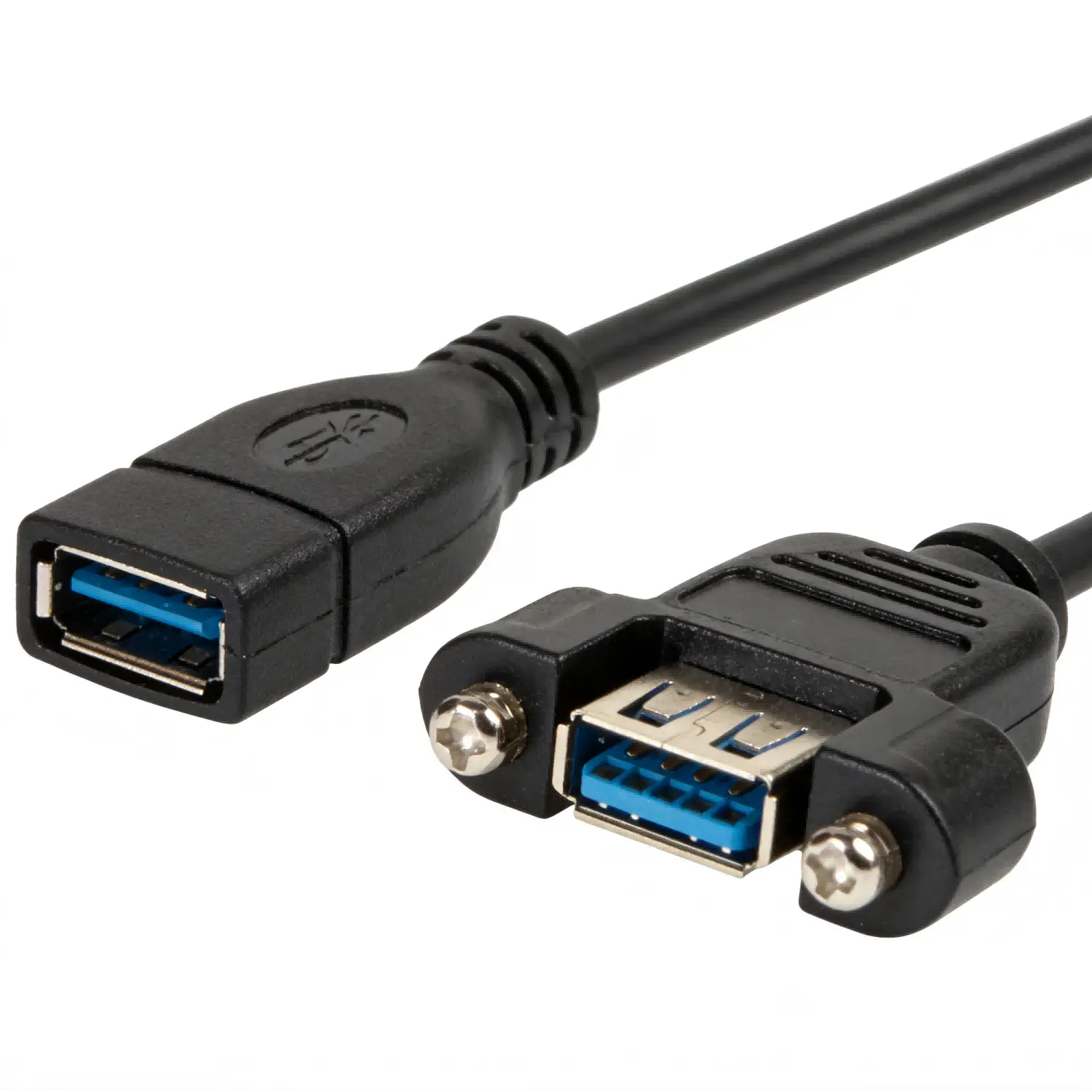 USB 3.0 Type-A Female-to-Female Panel Cable (1)