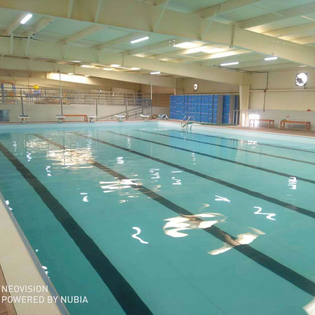 steel swimming pool