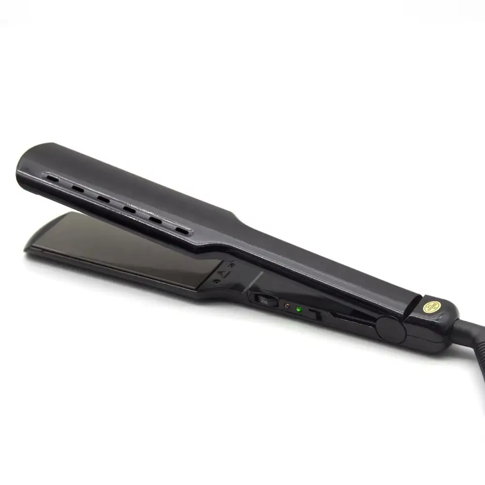 FP-181 Professional Titanium Flat Iron Custom Private Label Hair Straightener 1