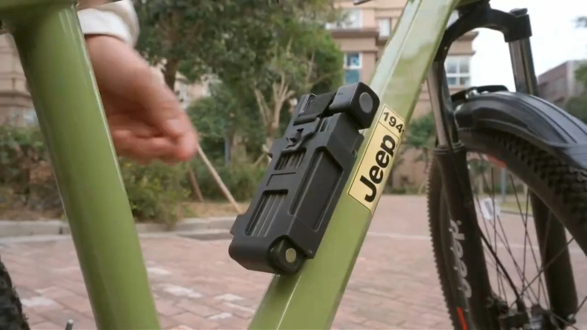 Antivol de vélo UMEDO à code, antivol pliable articulé 1