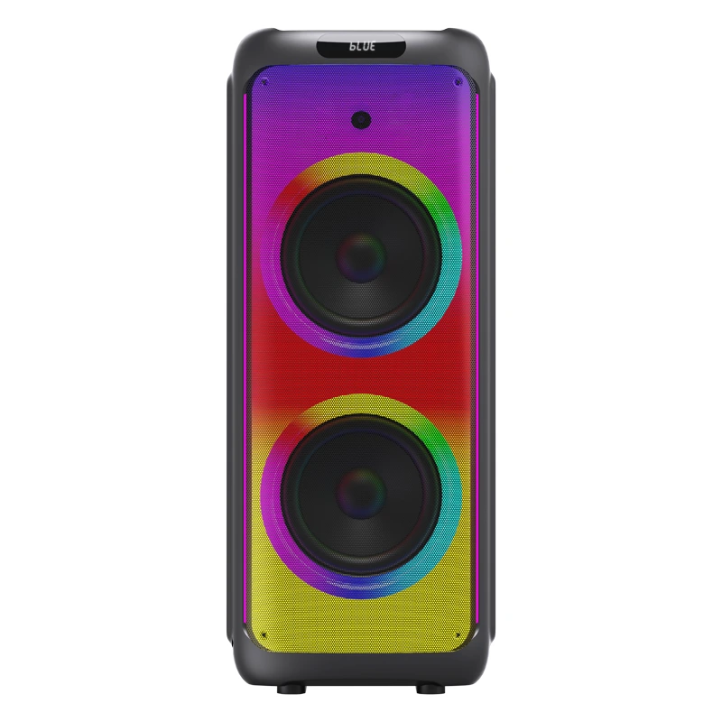 120W Portable Party Speaker with Dual 12 Woofers 2″ Tweeters | Deluxe AV AP-G311 1