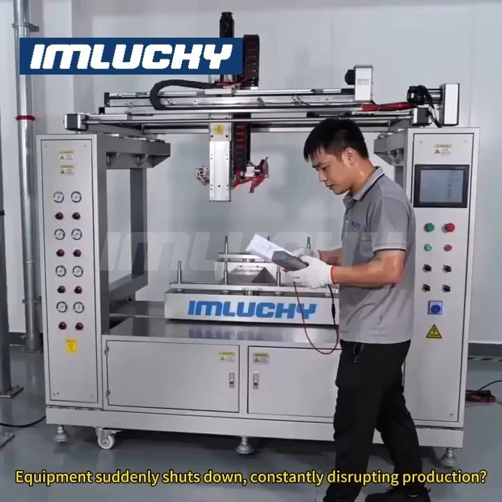 Automatic Spray Coating Machine for Irregular Shapes 1