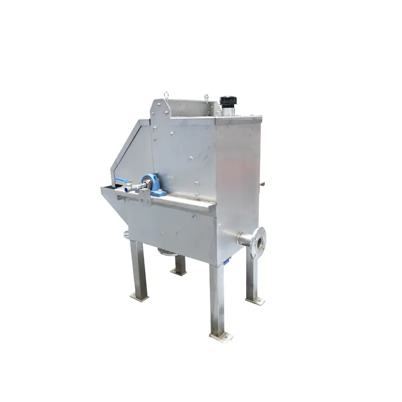 Externally Fed Rotary Drum Screen Solid Liquid Separation Machine Wholesale - DUBHE 2