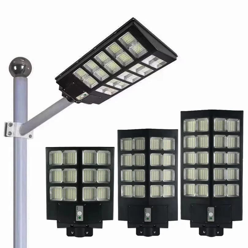 IP65 Waterproof High Lumen Outdoor 600W 800W 1000W 1200W All in One Solar Street Light 1