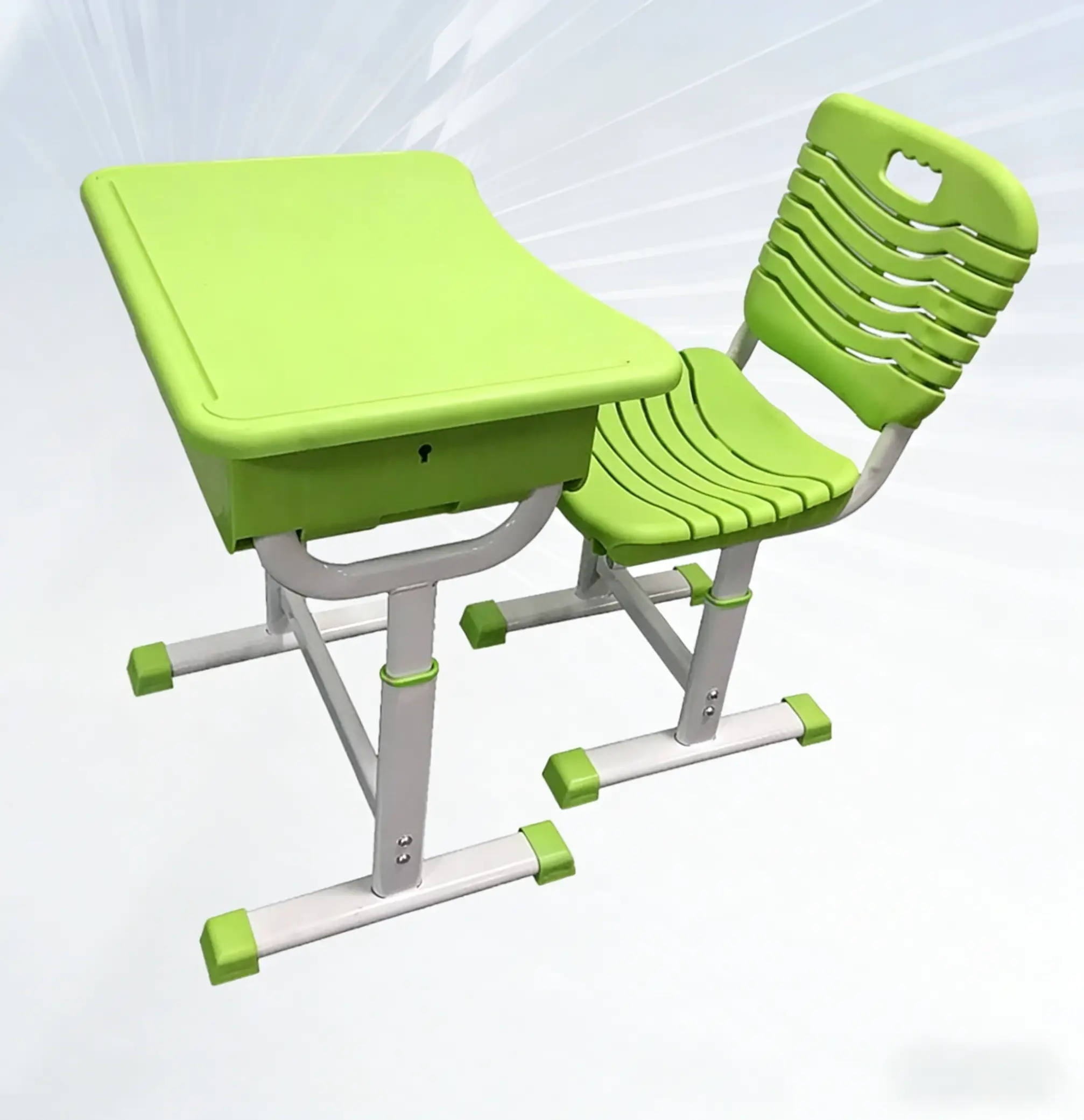 Compact Student Desk And Chair Set, Small Study Table With Bookshelf, Multifunctional Dorm Room Furniture With Ergonomic Chair 1