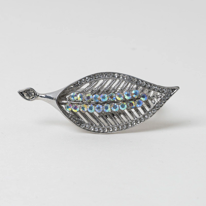 Rond de serviette de luxe en forme de feuille de diamant pour toutes les tables.