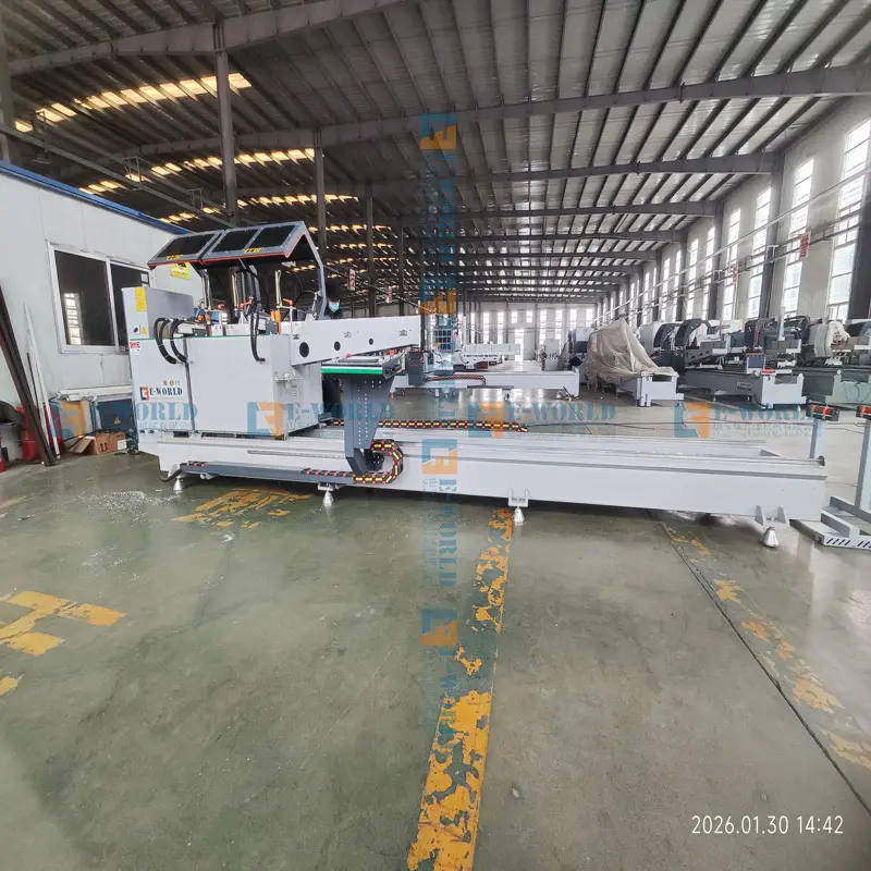 Aluminium Cutting Machine Price Aluminum Window Machine Wholesale - Eworld Machine 4