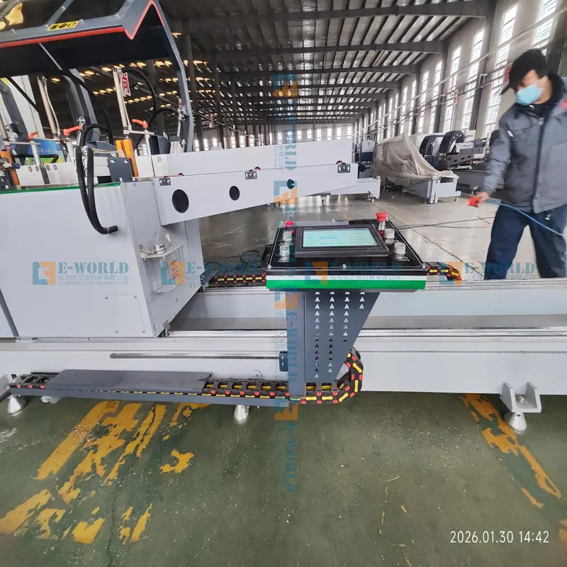 Aluminium Cutting Machine Price Aluminum Window Machine Wholesale - Eworld Machine 5