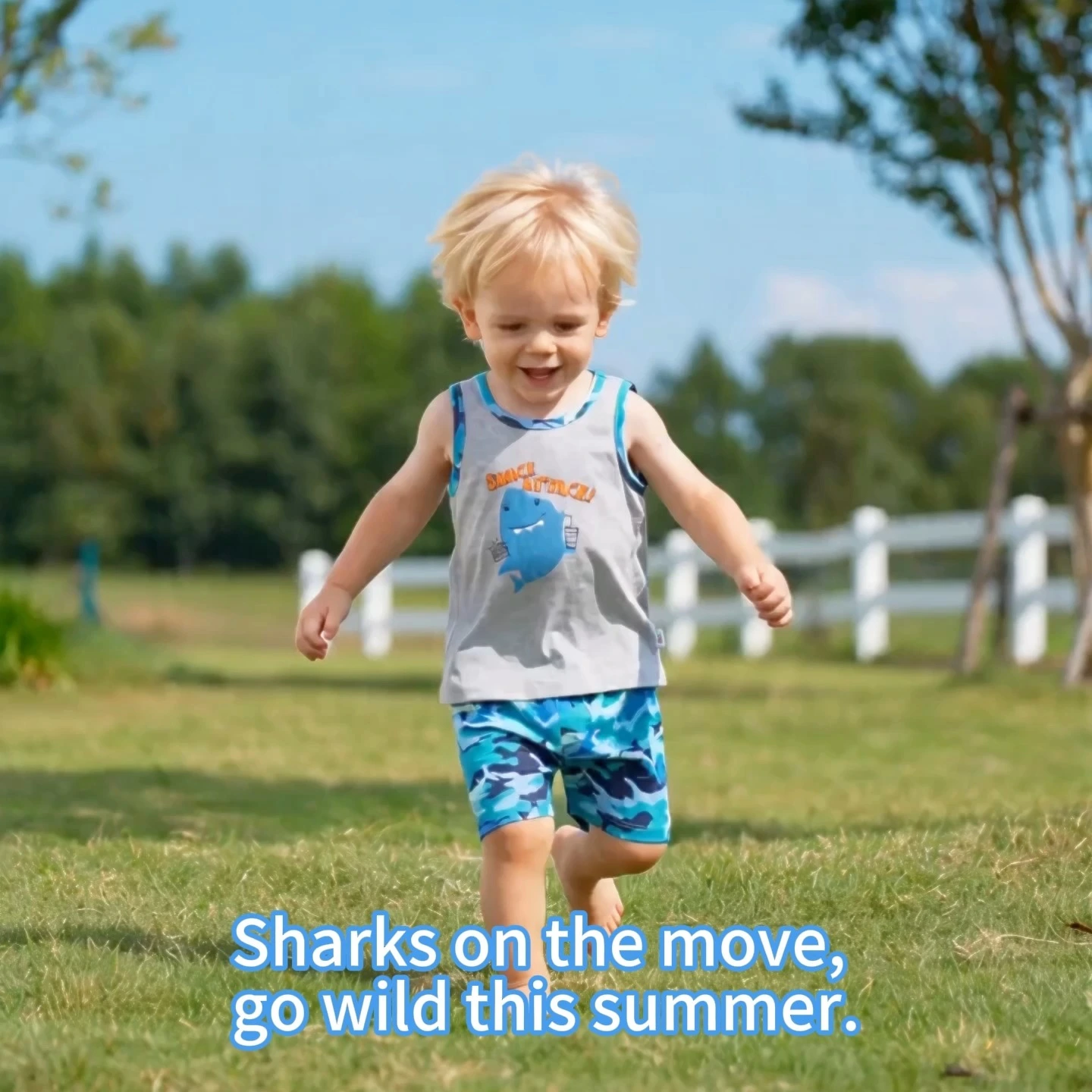 YZGM021 2 PC baby boy clothes CUTE CARTOON BABY BOYS  MUSCLE TEE TOP  AND SHORT SET layette set 1