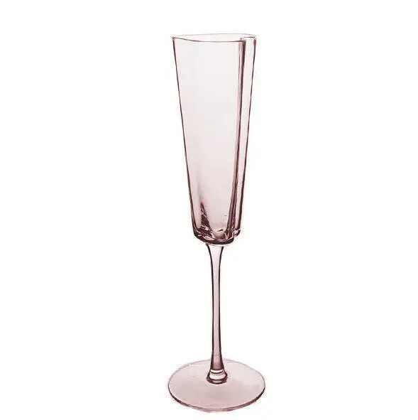 140ml Ion Plating Heart Shaped Champagne Glass 1