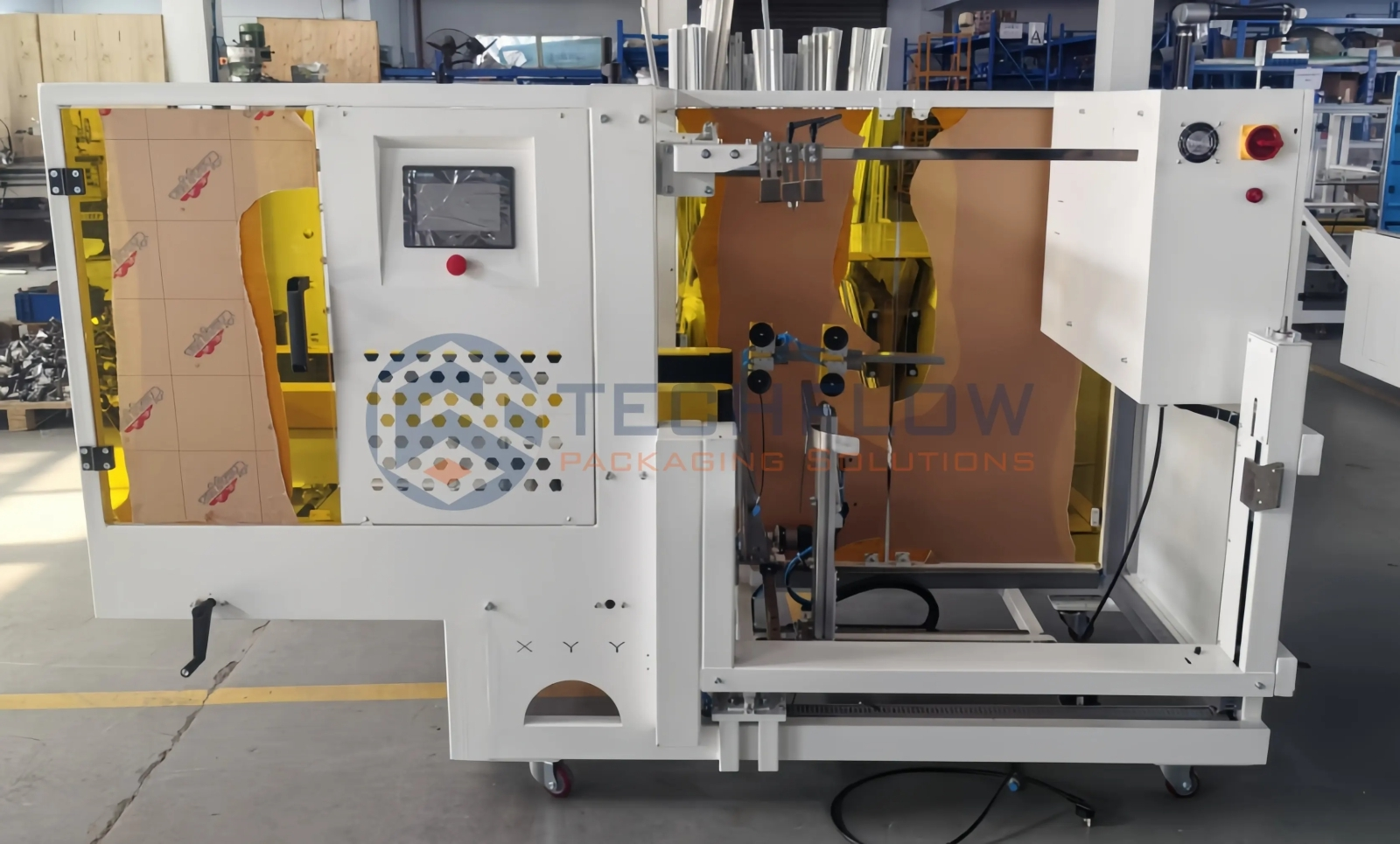 Automatic Vertical Servo Type Case Erector 1