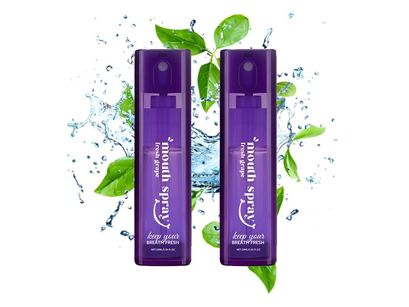 10ml Grape Burst Oral Spray – Instant Fresh Breath, Pocket-Sized & Refreshing 1