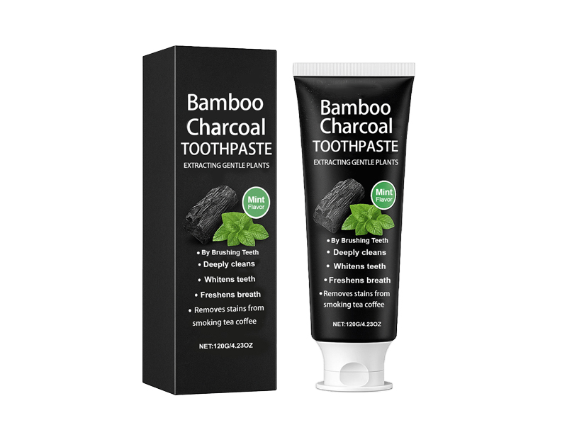 Charcoal Toothpaste 120g – Deep Clean & Natural Whitening, Activated Bamboo Charcoal Formula 1