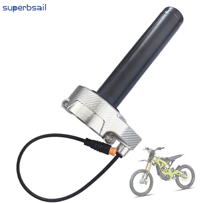 M8 Male Connection CNC Throttle for Surround Electric Dirt Bike Twist Accelerator Grip for E Bike Parts Accessories-EMOS-05J 1