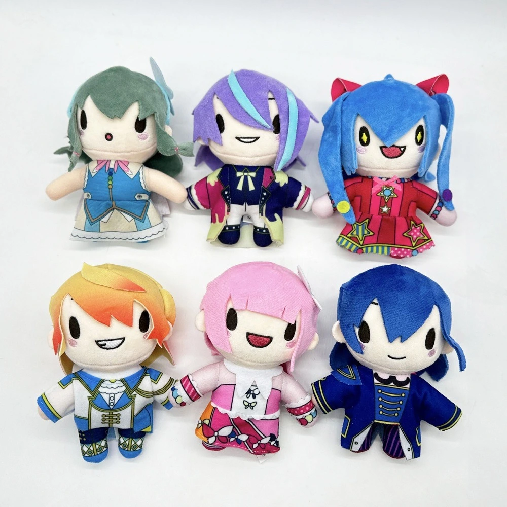 Hatsune Miku & Friends Mini Plush Doll Set 20cm Premium Fleece Stuffed Toys, Chibi Style, Perfect for Display & Decor 1