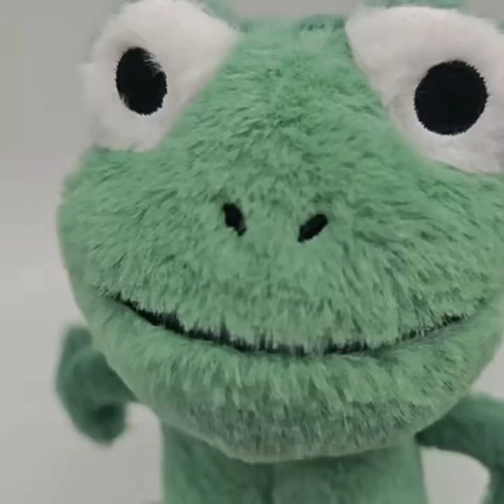 Lizard Tom Plush Toy 20cm Soft Stuffed Doll, Cute Green Lizard Design, Ideal for Kids & Nature Collection 1