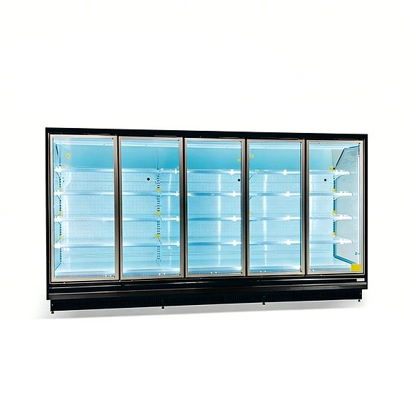 Kaesid Air Curtain Fridge with Glass Door – Energy-Efficient Display Freezer for Supermarkets 1