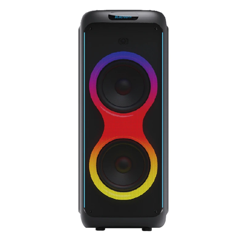 120W Portable Karaoke Bluetooth Speaker with Dual 12″ Woofers | Deluxe AV AP-G311B 1