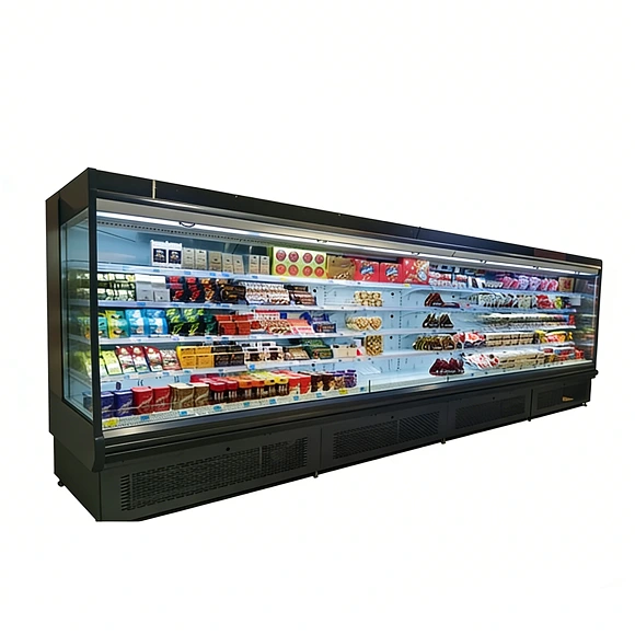 Kaesid Commercial Open Display Fridge | Premium Air Curtain Cooler for Supermarkets | Factory Supplier 1