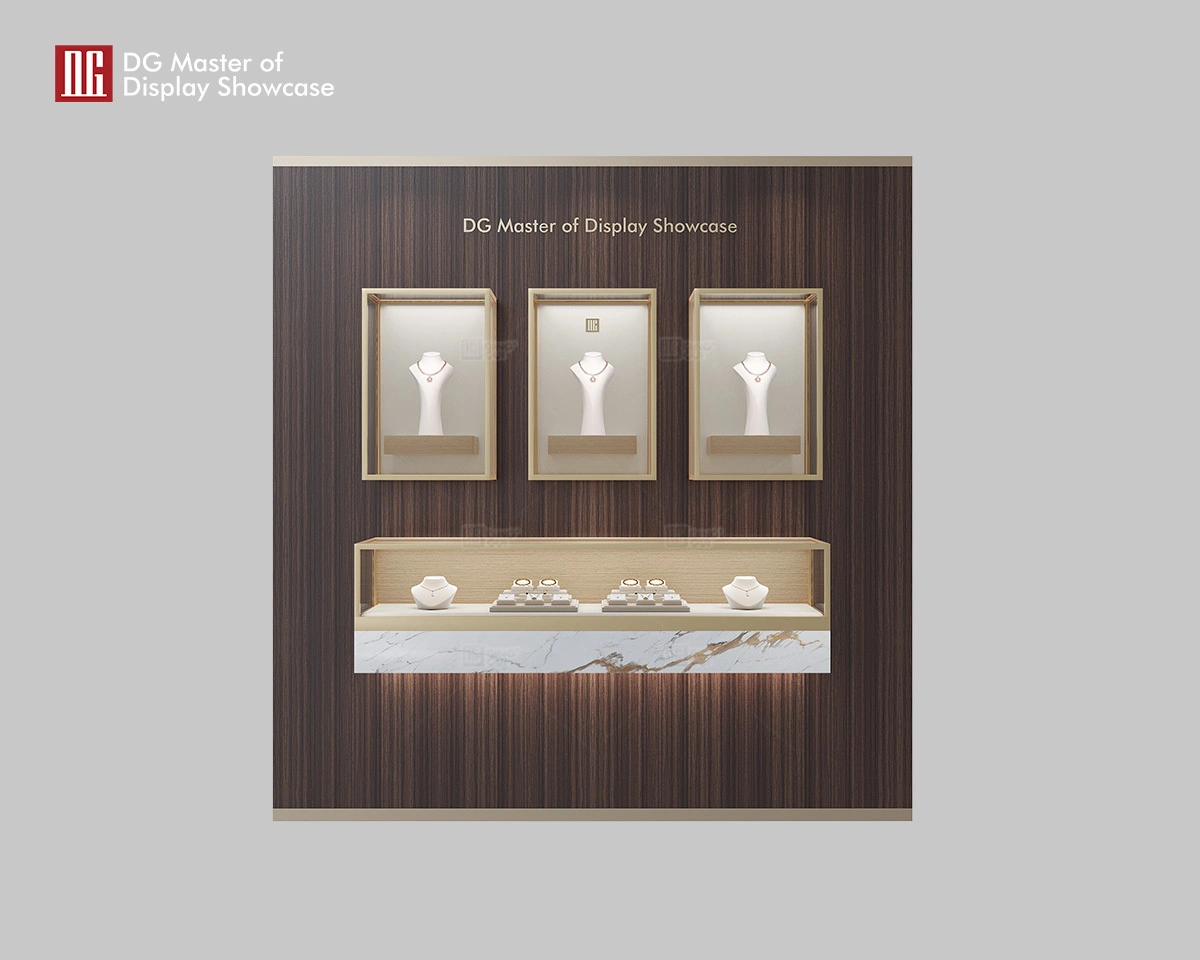 Vitrină de bijuterii personalizată de înaltă calitate DG 1