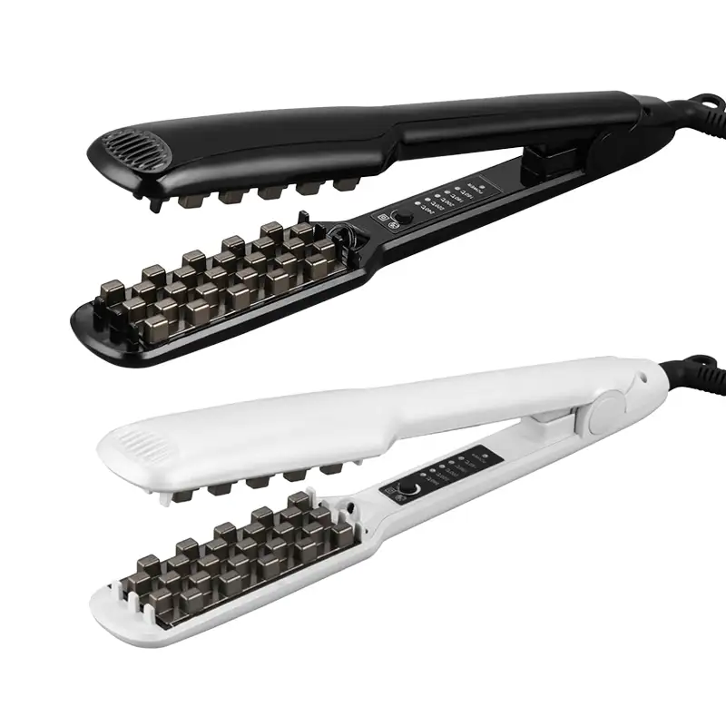 FP-669 Professional 3D Grid Hair Volumizer Iron | Root Lifting Crimper 1