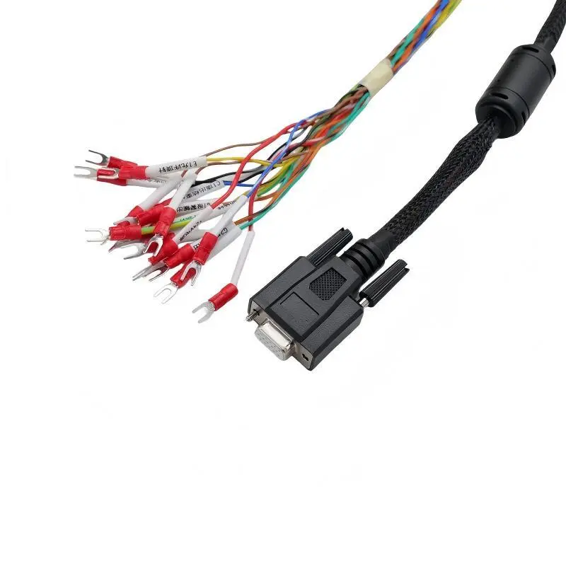 DB15 connector to open terminal + U-shaped Fork Terminal  Industrial Special-purpose Connection Cable ADAMICU 1