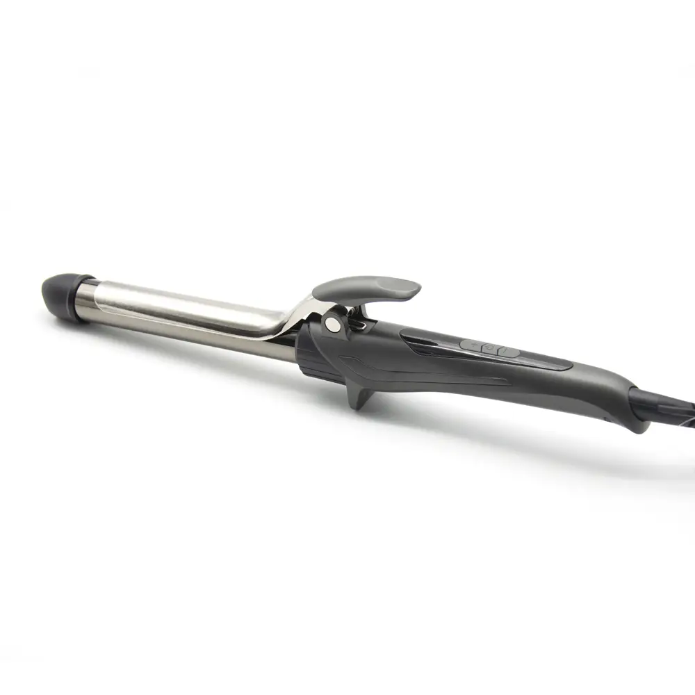 FP-303 Professional 2-in-1 LCD Hair Straightener Anti-Scald Flat Iron & Curler 1