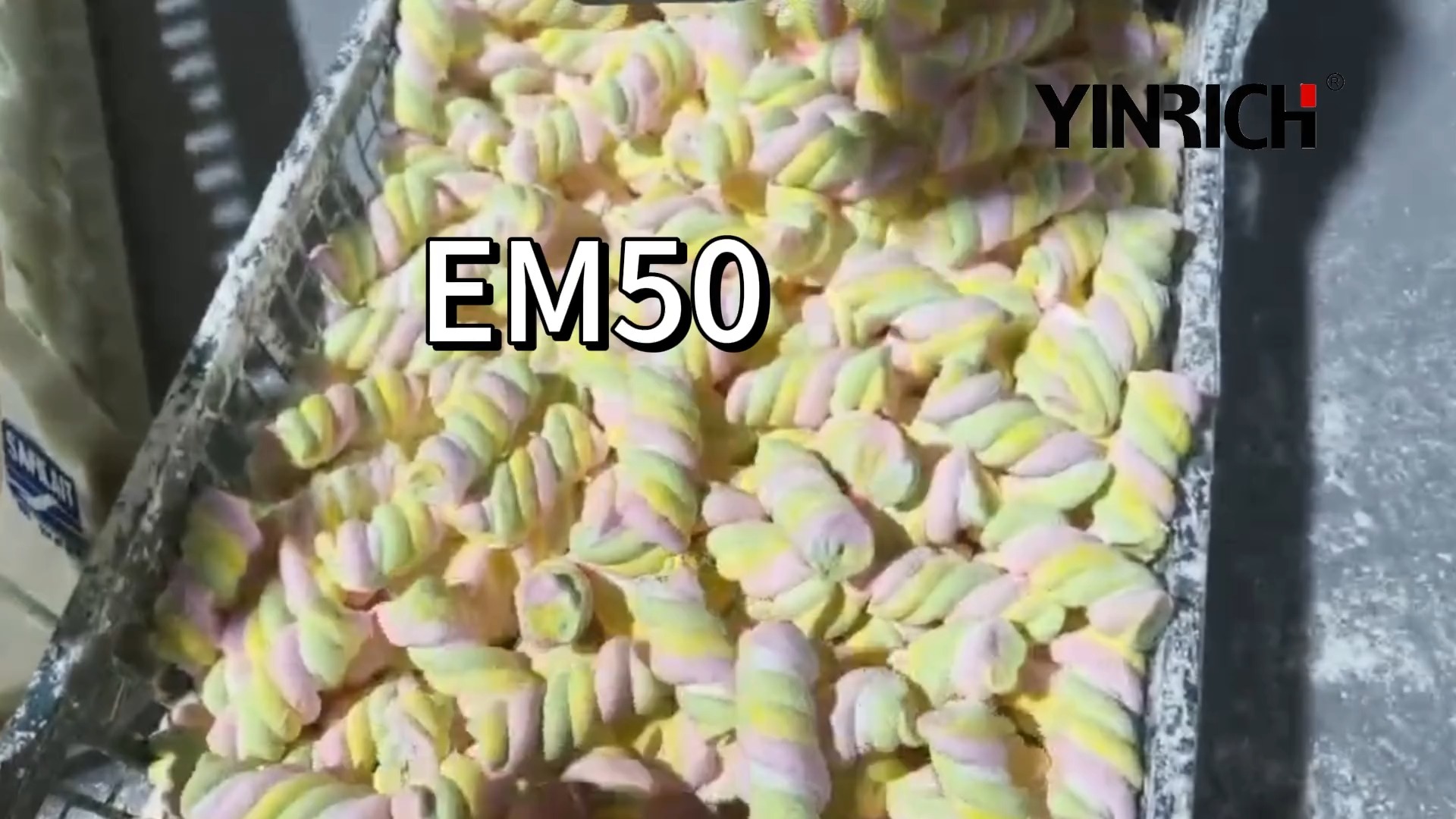 Mutsetse wekugadzira weYinrich 2026 Small Capacity Extruded Marshmallow ...