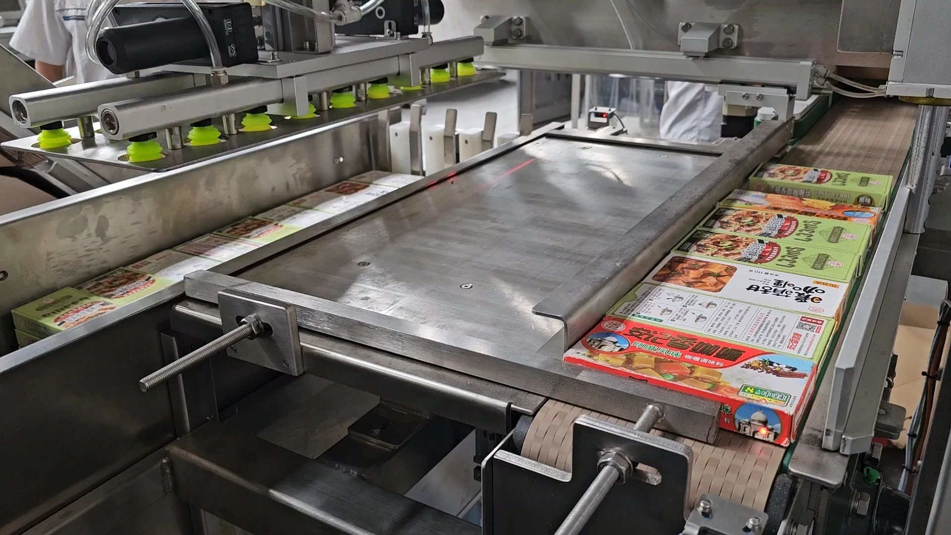 Automatic Side-Entry Wrap-Around Case Packer for Boxed Curry - WKD-CGB Series 1