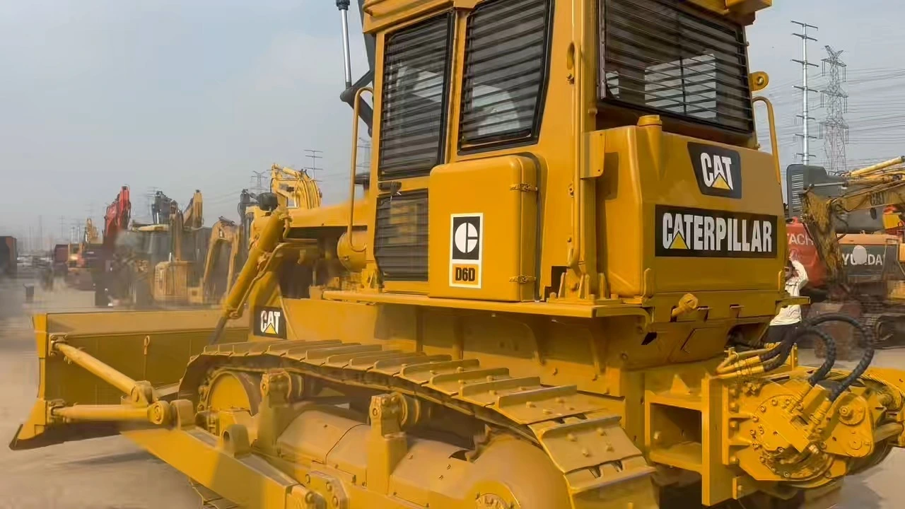 Used CAT D6D Low Working Hours Stable Performance 1