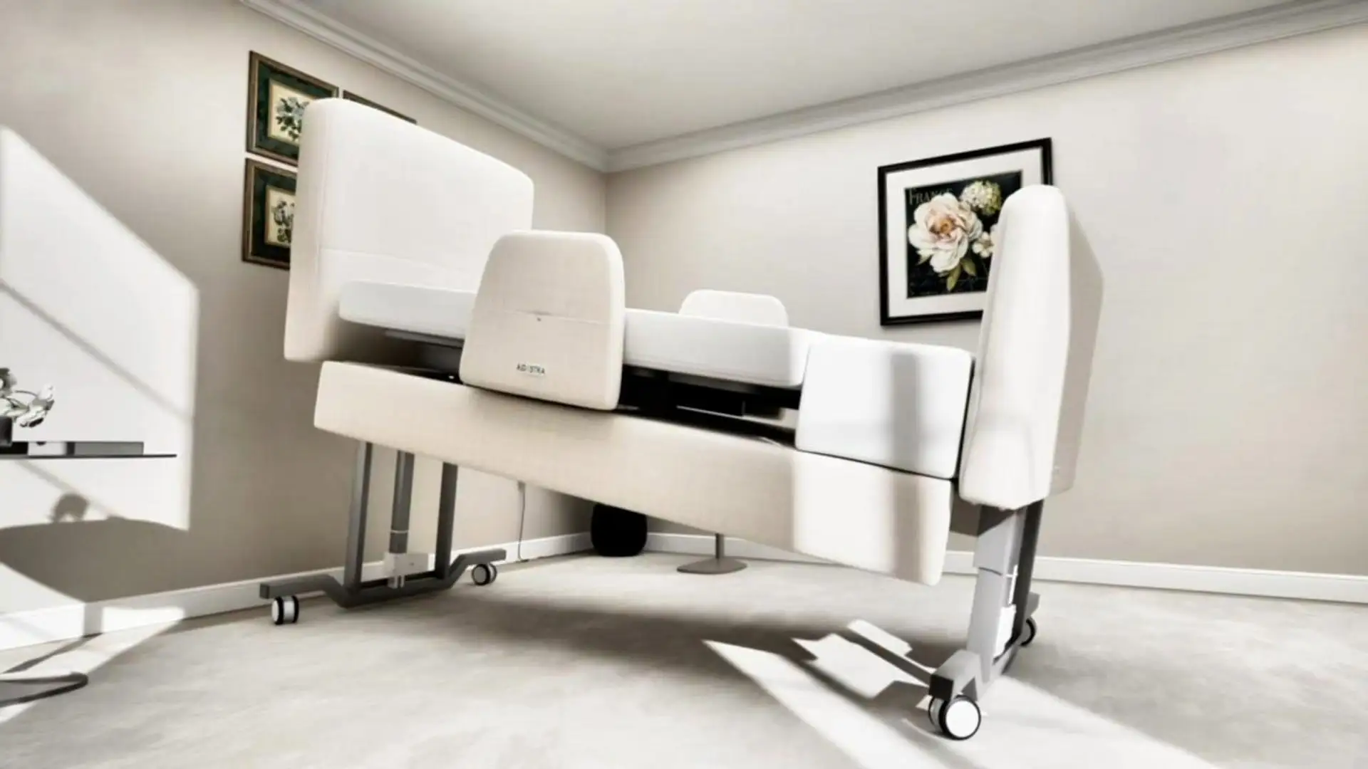 Diseñada para residencias de ancianos y centros de atención para personas mayores | Cama Aidastra SPIN PRO 1