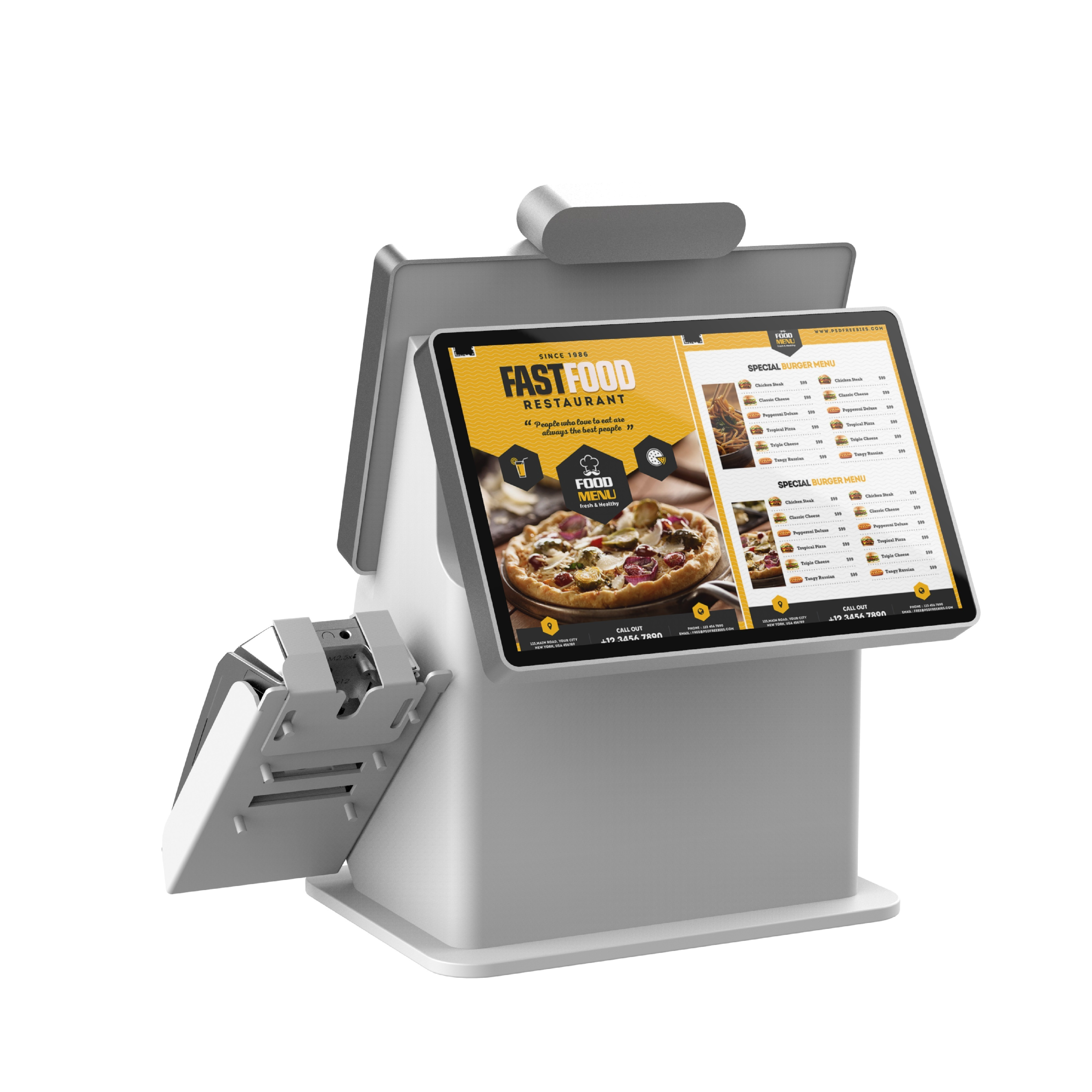 智能零售:15.6英寸一体式触控支付终端如何提升门店效率 1