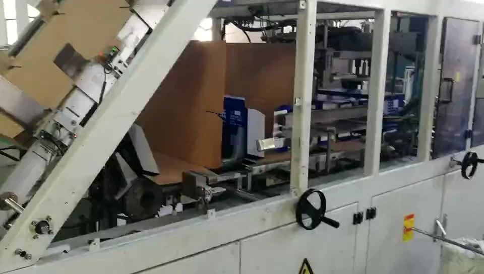 Automatic Sandpaper Side-Entry Wrap-Around Case Packer - WKD-CGB Series 1