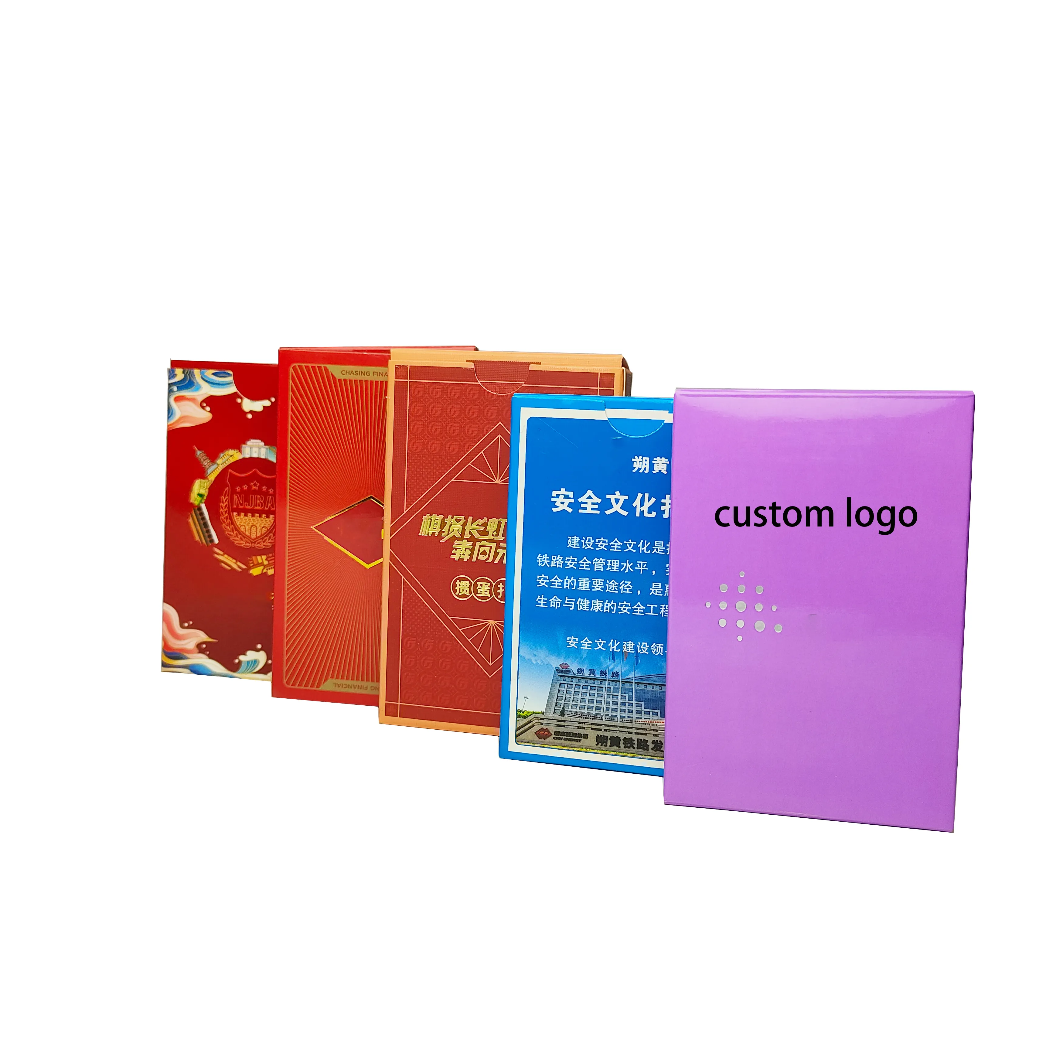 Custom Gold Edge Playing Cards | Personalized Promotional Poker Cards for Corporate Gifts & Souvenirs 1