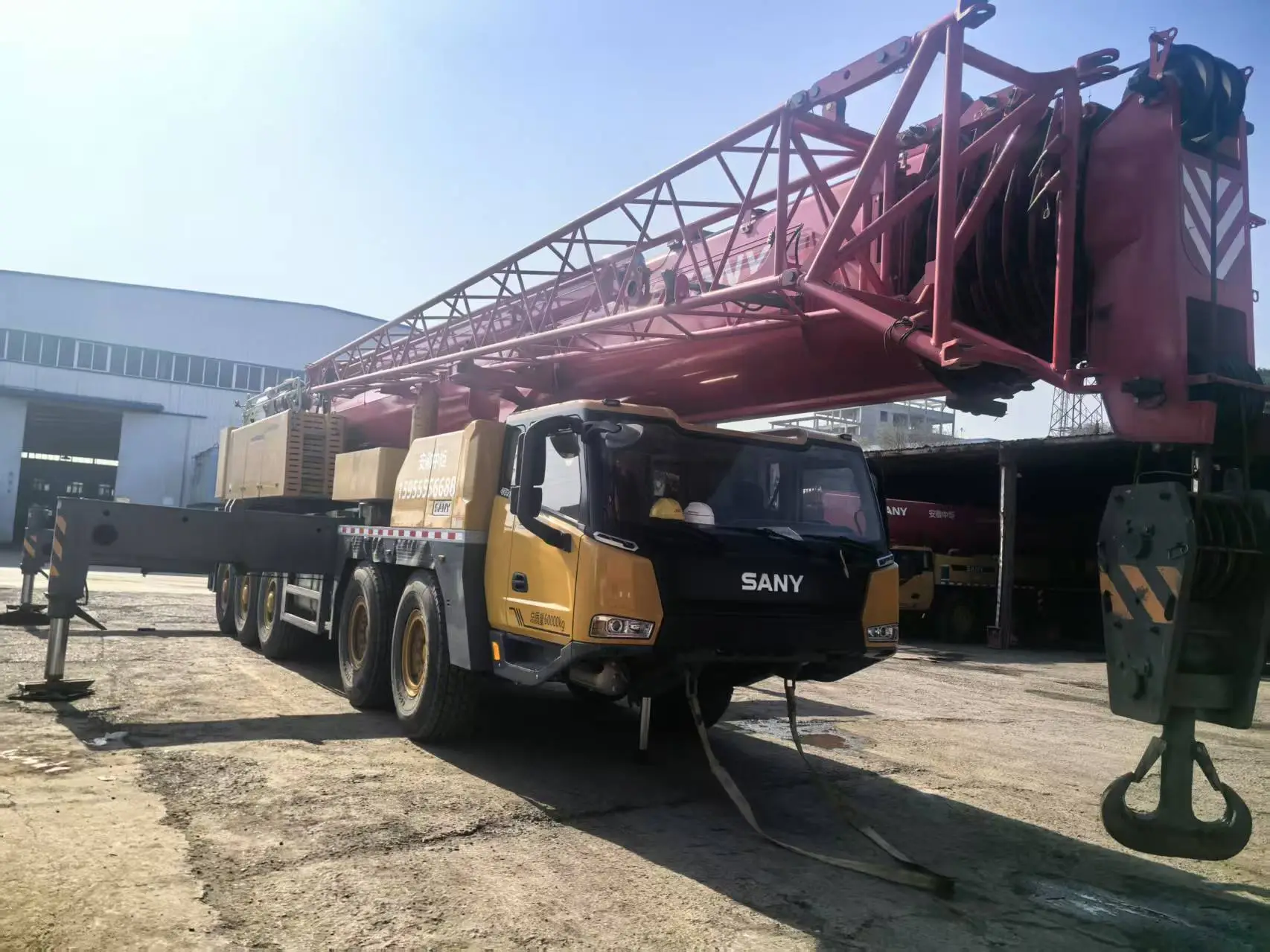 2024 SANY STC2000C8-8: 200-Ton Mobile Crane with Self-Assembling Counterweight 1