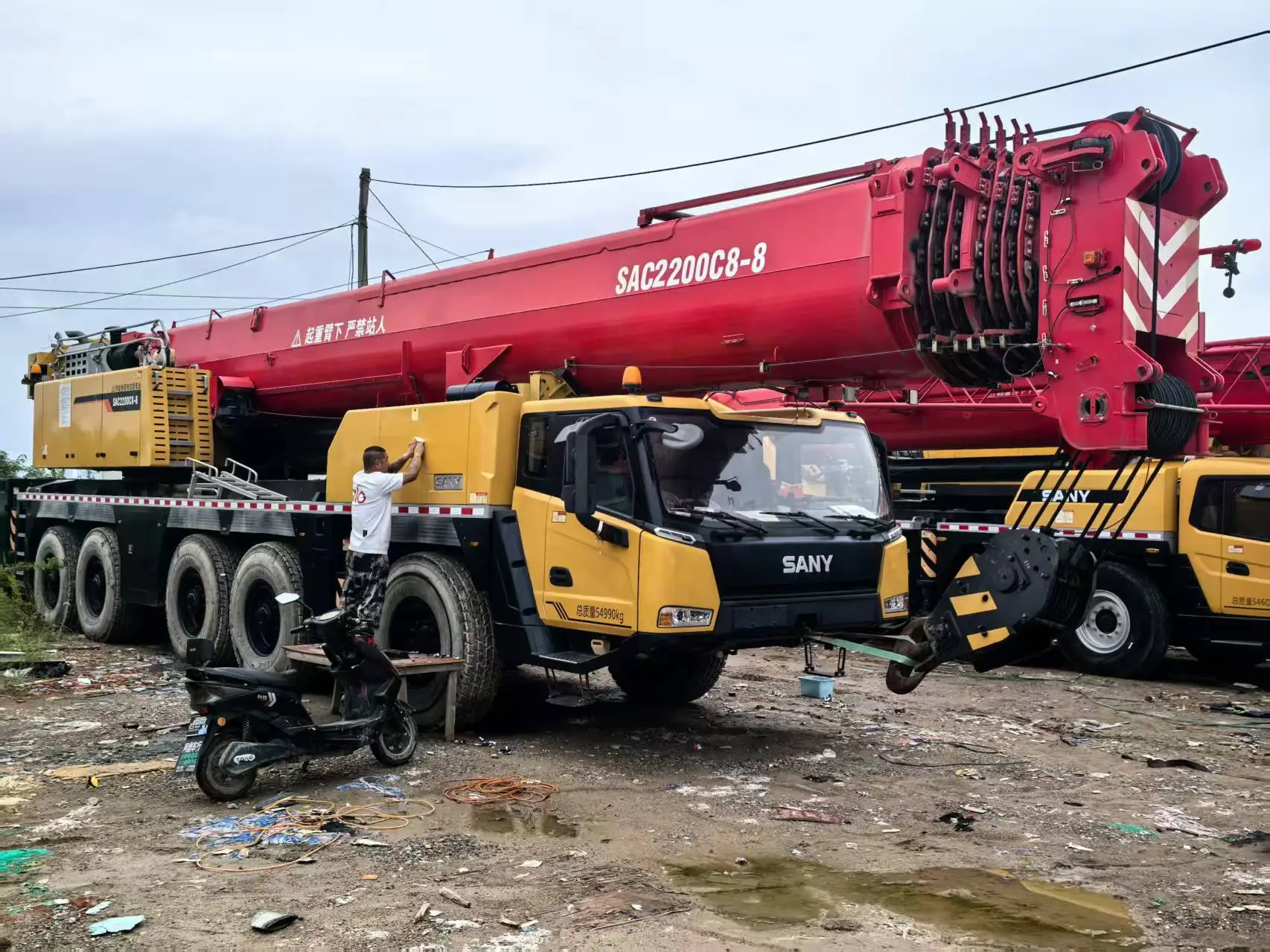 2022 Used Sany SAC2200C8  Ideal for Construction & Heavy Lifting Projects Product Introduction 1