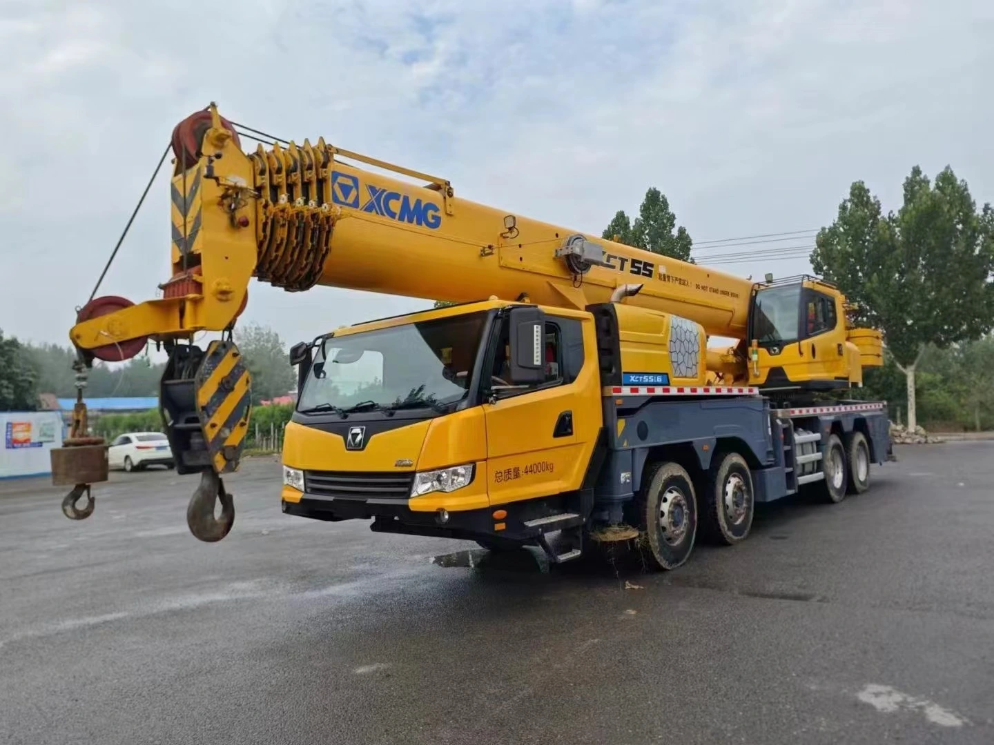 Продается автокран XCMG 55T 2022 года выпуска. 1