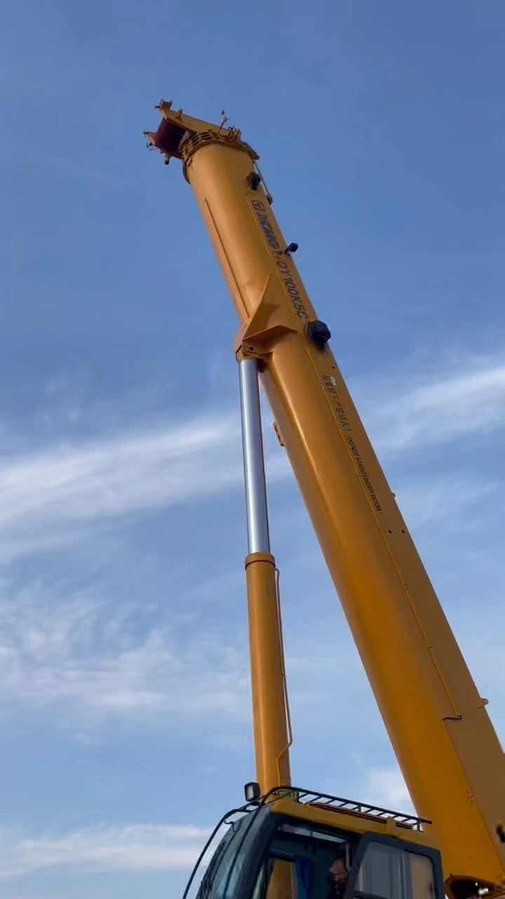 2023 100t Capacity QY100K7C Truck Crane for Construction & Heavy Lifting 1